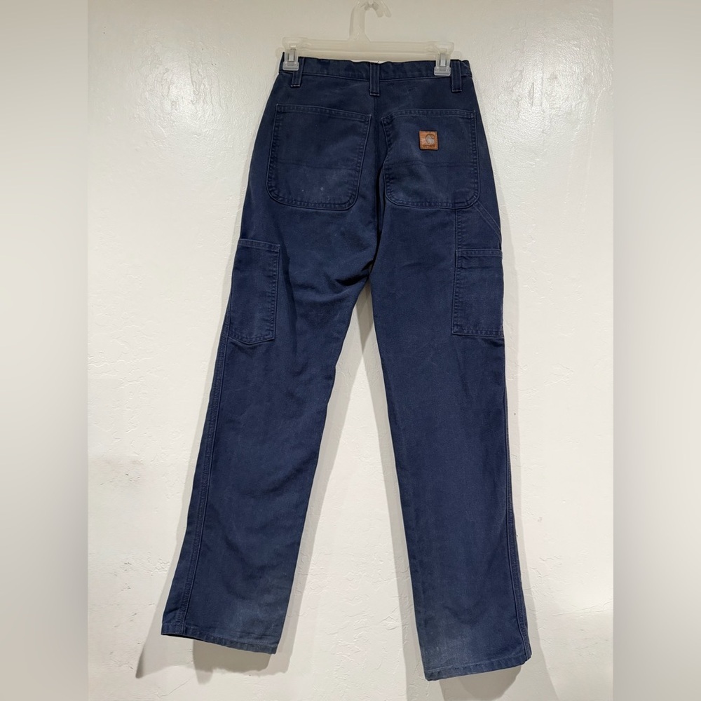 Carhartt Men's Blue Cargo Pants - Picture 3 of 10